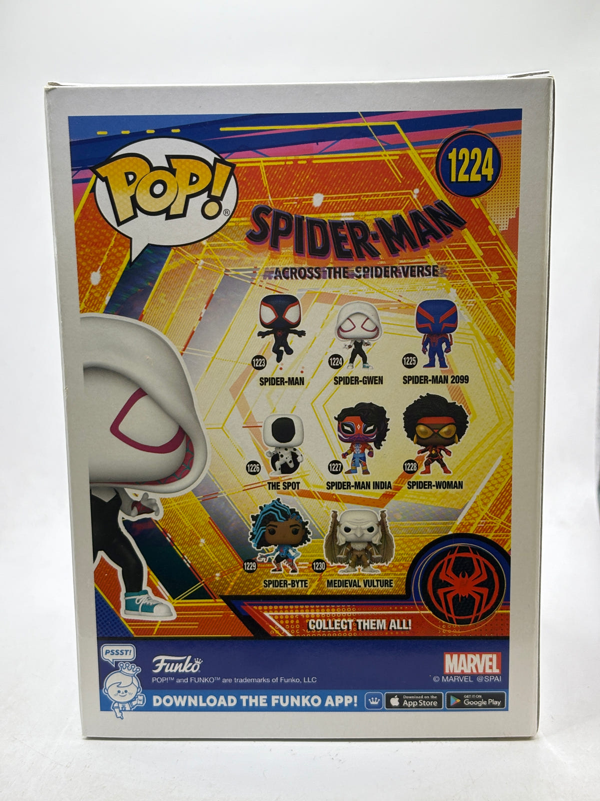 Funko POP! Spider-Man #1224 Spider-Gwen Bobble Head image 3