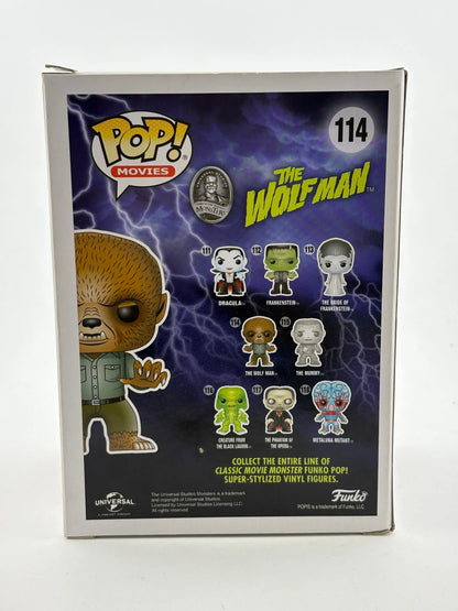 Funko POP! Movies Monsters #114 The Wolf Man Glow in the Dark 2016 NYCC Limited FRENLY BRICKS - Open 7 Days