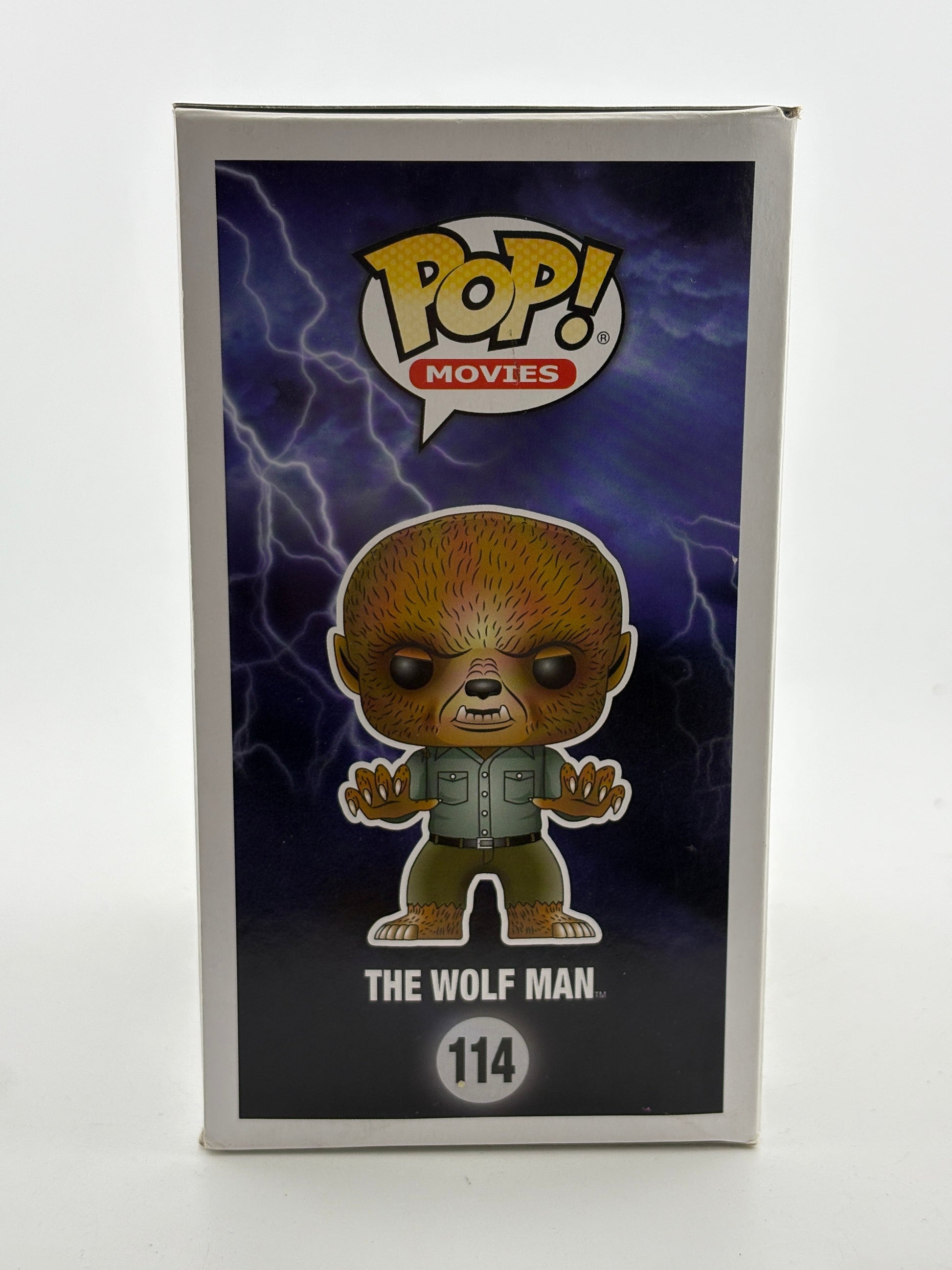 Funko POP! Movies Monsters #114 The Wolf Man Glow in the Dark 2016 NYCC Limited FRENLY BRICKS - Open 7 Days