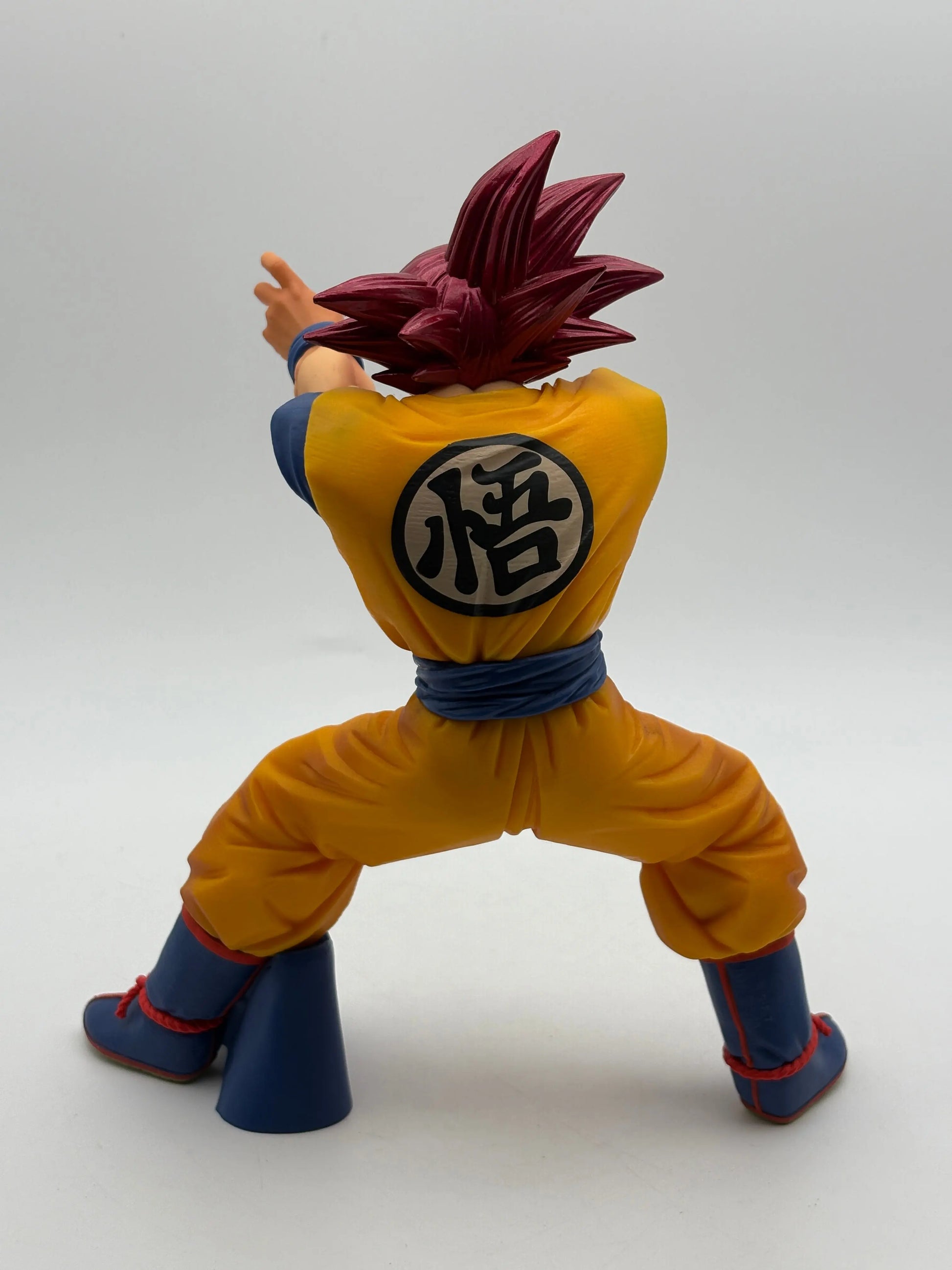 Dragon Ball Super Maximatic Super Saiyan God Son Goku Figure EX DISPLAY FRENLY BRICKS - Open 7 Days