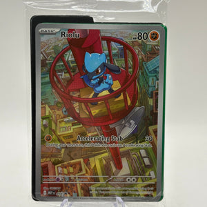 Pokemon TCG Mega Evolution Promo - Riolu 010 Illustration Promo Sealed FRENLY BRICKS - Open 7 Days