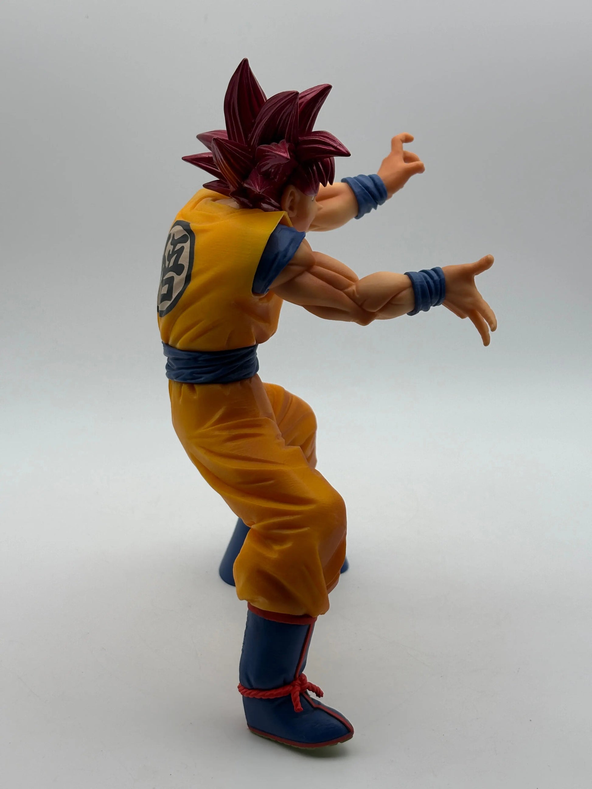 Dragon Ball Super Maximatic Super Saiyan God Son Goku Figure EX DISPLAY FRENLY BRICKS - Open 7 Days
