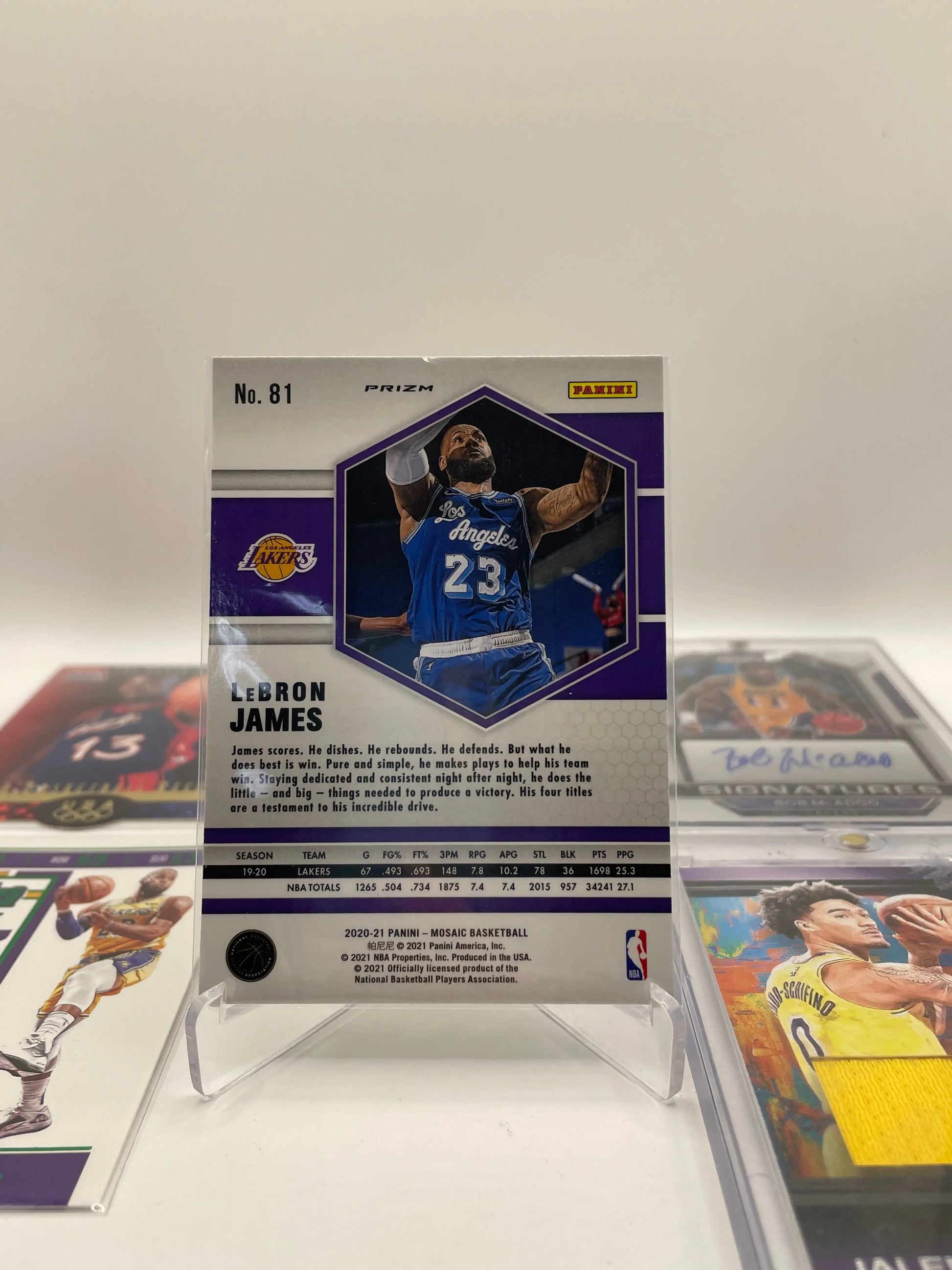 NBA Auto & Numbered Lakers Sports Card Lot - LeBron James + more  (lot#25) FRENLY BRICKS - Open 7 Days