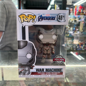 POP! Vinyl War Machine Avengers Endgame Exclusive 461 Marvel Special Edition FRENLY BRICKS - Open 7 Days