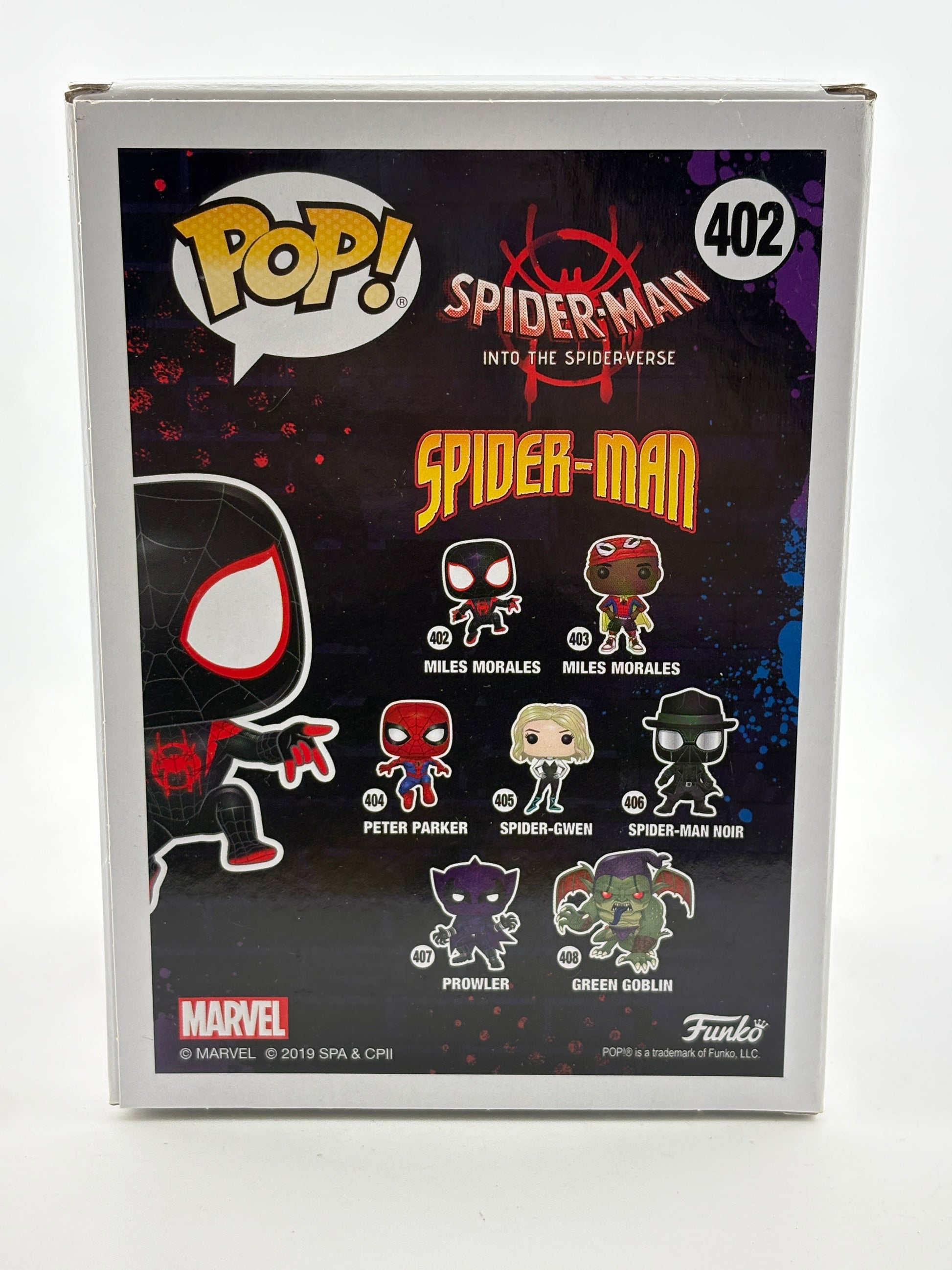 Funko POP! Spider-man Into the Spiderverse #402 Miles Morales Special Edition FRENLY BRICKS - Open 7 Days