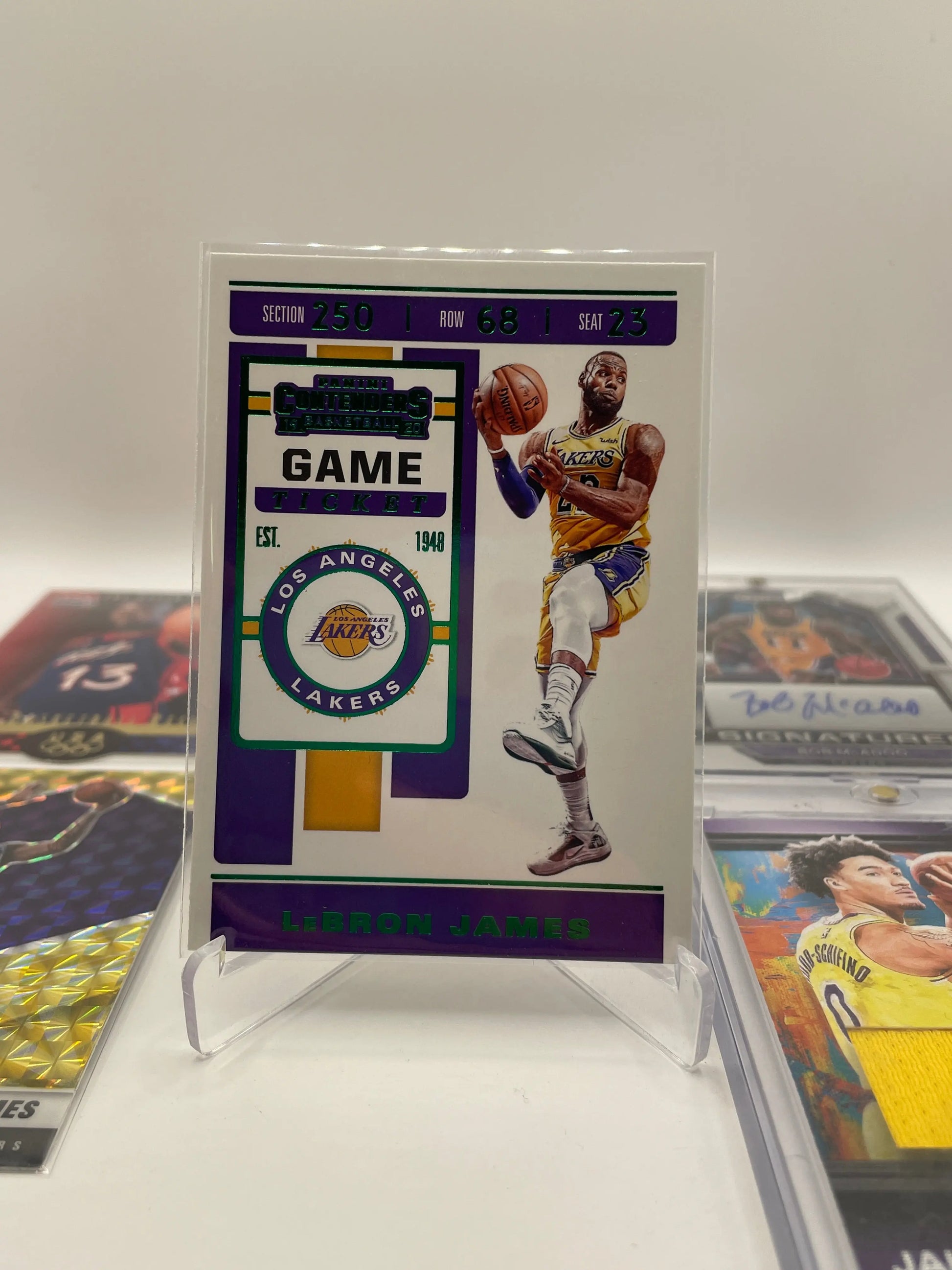 NBA Auto & Numbered Lakers Sports Card Lot - LeBron James + more  (lot#25) FRENLY BRICKS - Open 7 Days