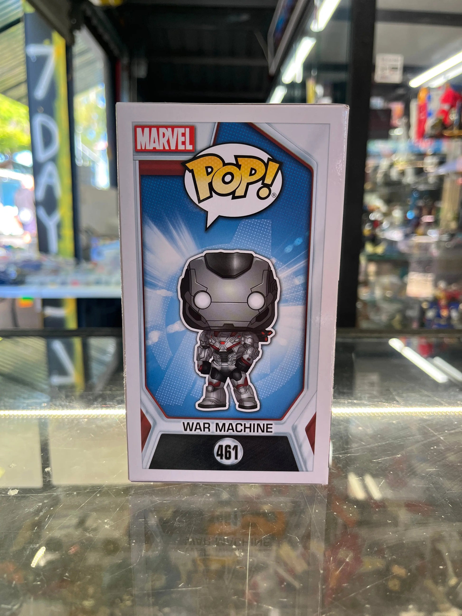 POP! Vinyl War Machine Avengers Endgame Exclusive 461 Marvel Special Edition FRENLY BRICKS - Open 7 Days