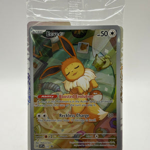 Pokemon TCG SVP Promos - Eevee SVP173 Illustration Promo Sealed FRENLY BRICKS - Open 7 Days