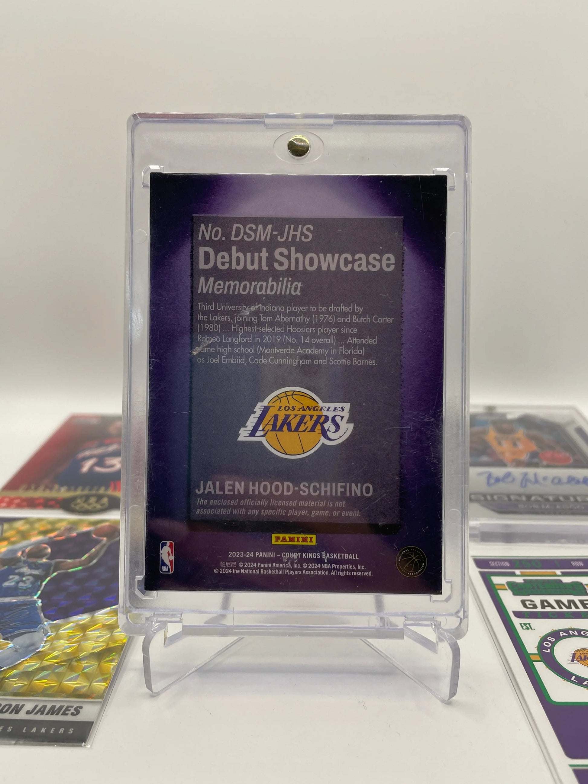 NBA Auto & Numbered Lakers Sports Card Lot - LeBron James + more  (lot#25) FRENLY BRICKS - Open 7 Days