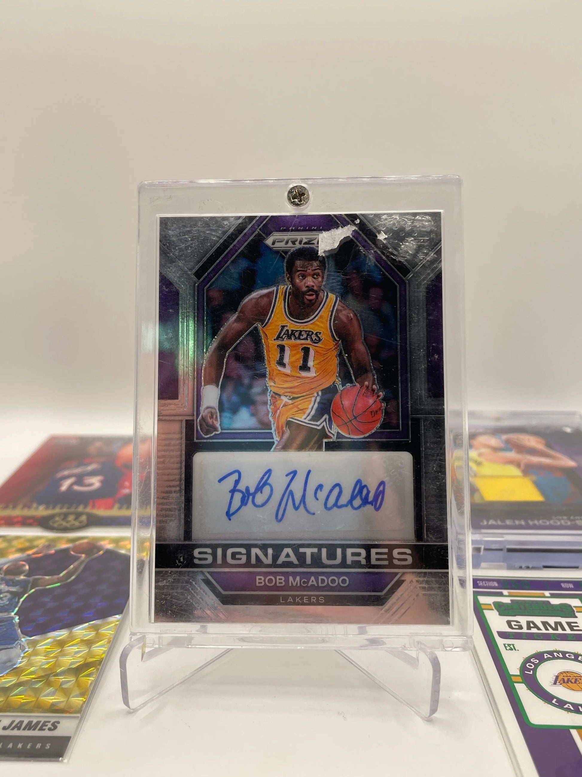 NBA Auto & Numbered Lakers Sports Card Lot - LeBron James + more  (lot#25) FRENLY BRICKS - Open 7 Days