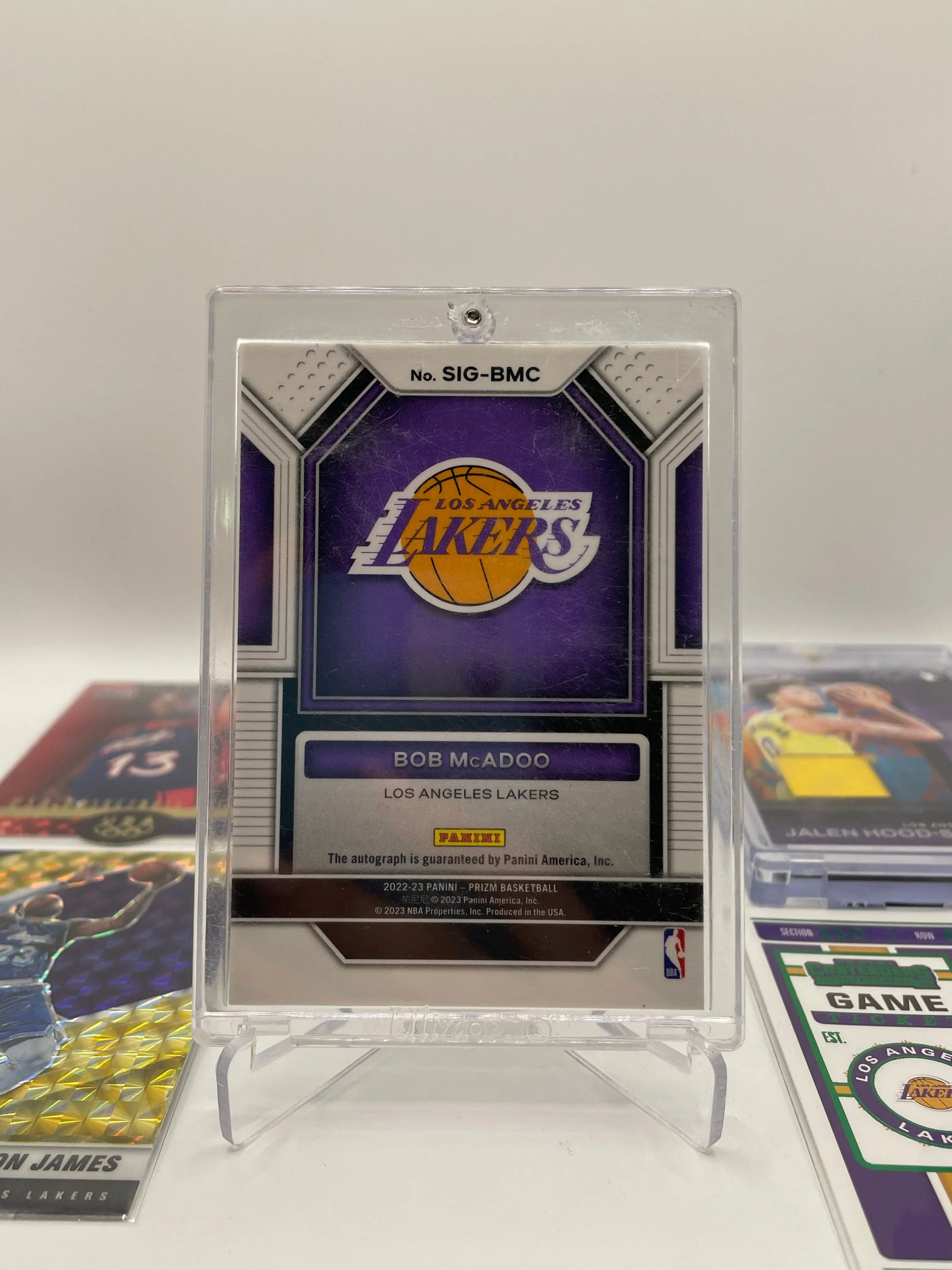 NBA Auto & Numbered Lakers Sports Card Lot - LeBron James + more  (lot#25) FRENLY BRICKS - Open 7 Days
