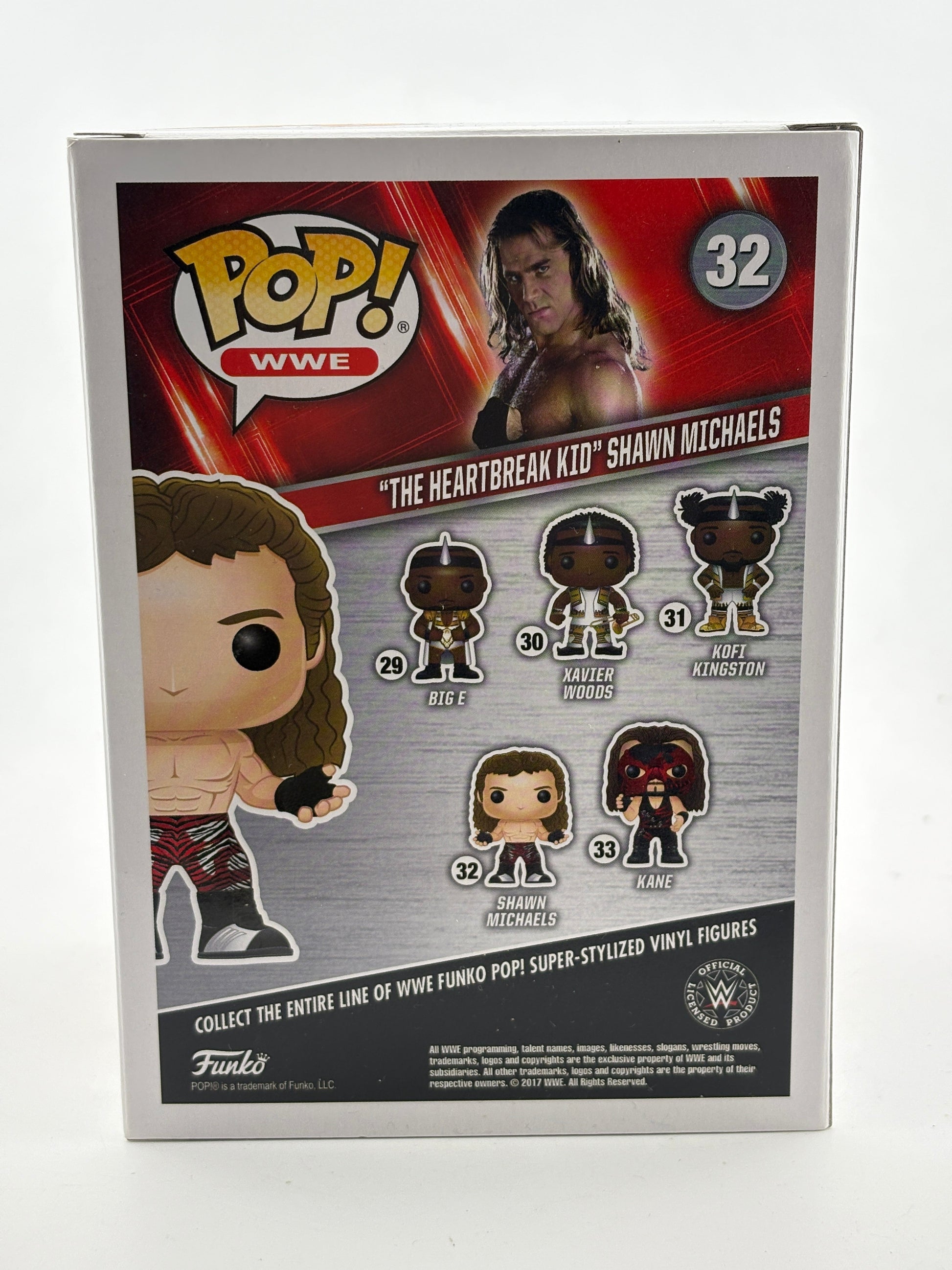 Funko POP! WWE #32 “The Heartbreak Kid” Shawn Michaels Walgreens Exclusive FRENLY BRICKS - Open 7 Days