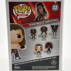 Funko POP! WWE #32 “The Heartbreak Kid” Shawn Michaels Walgreens Exclusive FRENLY BRICKS - Open 7 Days