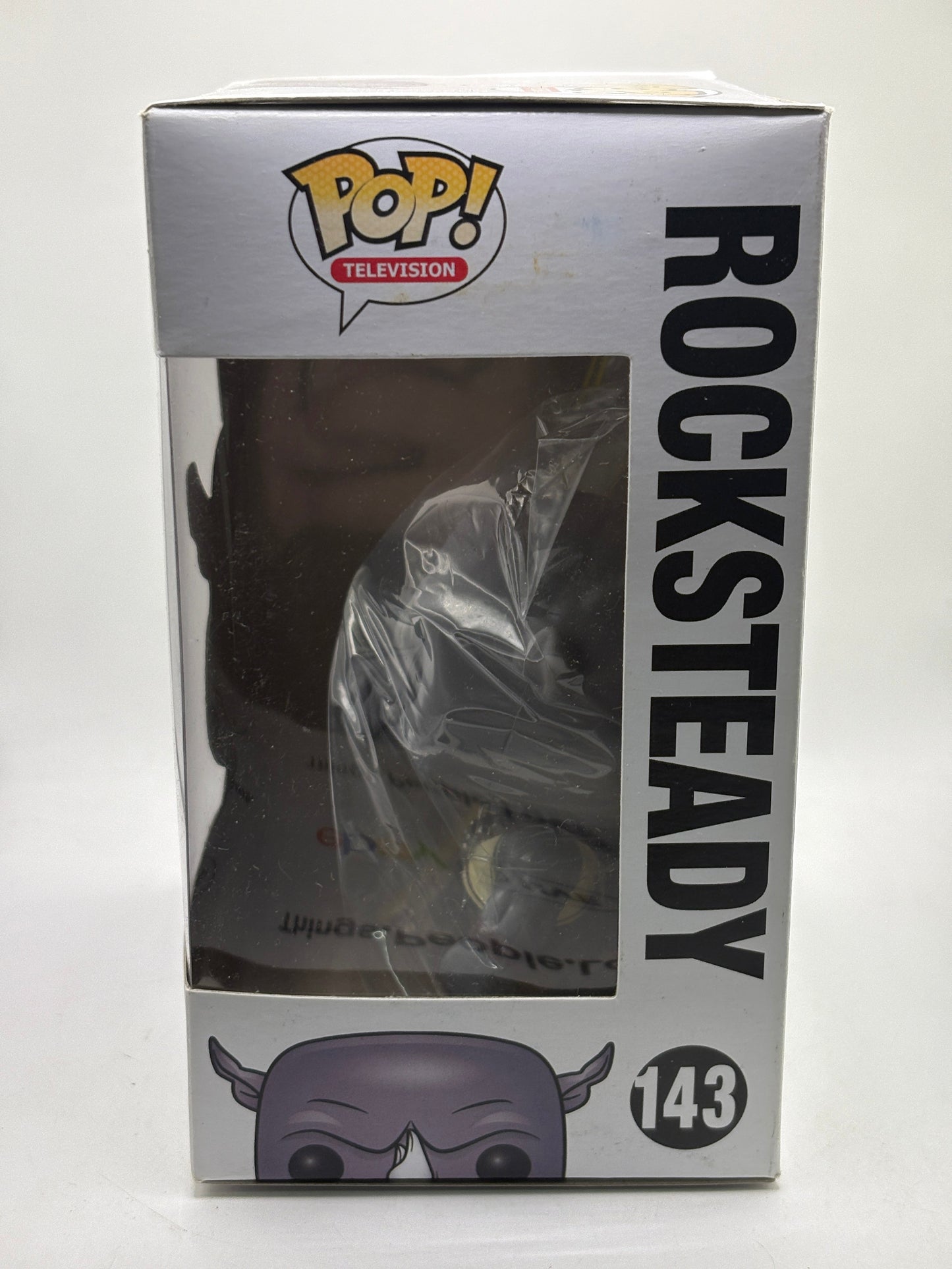 Funko POP! Television TMNT #143 Rocksteady Vinyl Figure *NO MOULD* FRENLY BRICKS - Open 7 Days