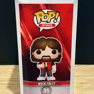Funko Pop Vinyl Mick Foley 35 WWE FRENLY BRICKS - Open 7 Days