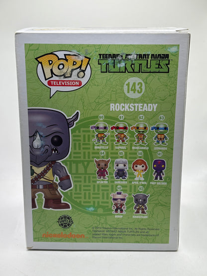 Funko POP! Television TMNT #143 Rocksteady Vinyl Figure *NO MOULD* FRENLY BRICKS - Open 7 Days