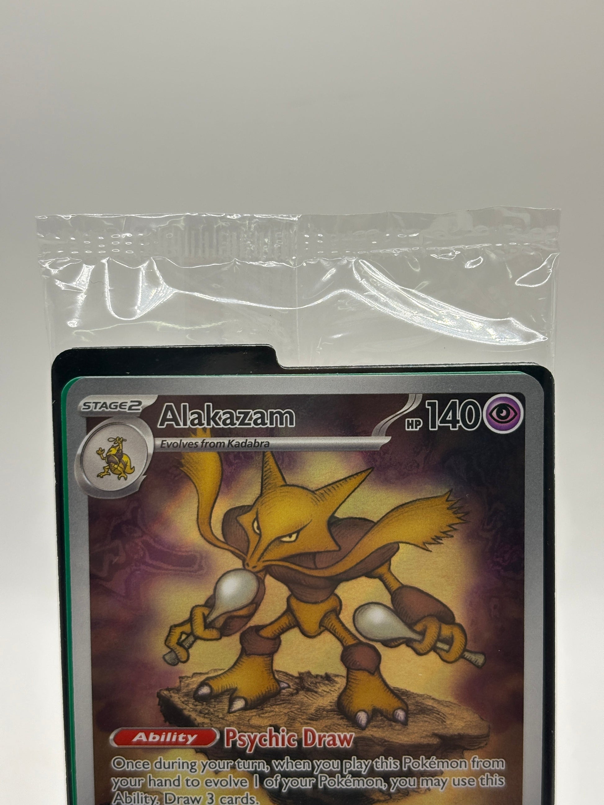 Pokemon TCG Mega Evolution Promo - Alakazam 009 Illustration Promo Sealed FRENLY BRICKS - Open 7 Days