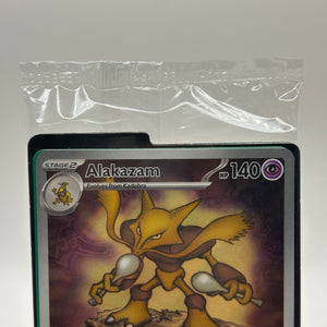 Pokemon TCG Mega Evolution Promo - Alakazam 009 Illustration Promo Sealed FRENLY BRICKS - Open 7 Days
