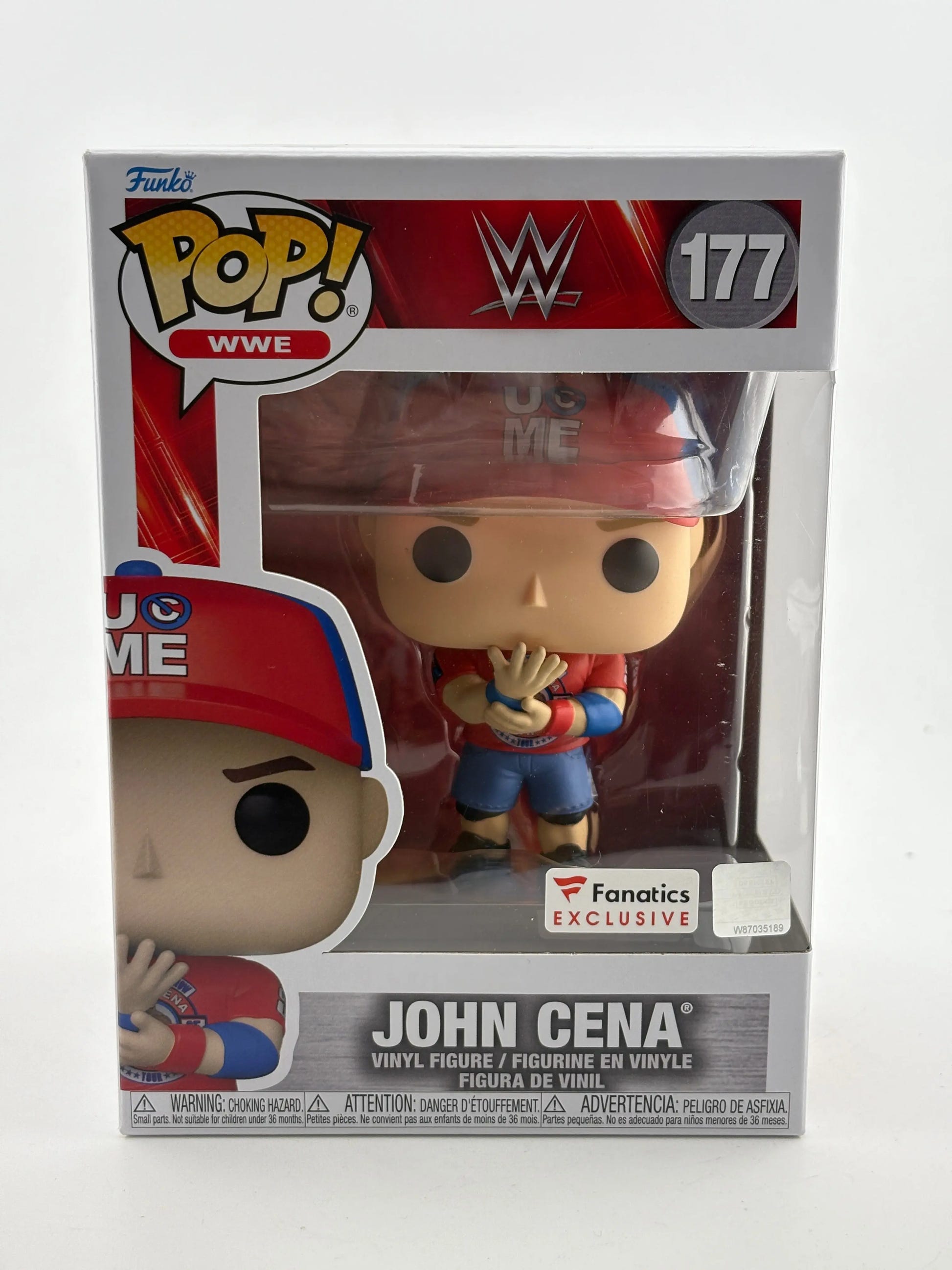 Funko POP! WWE #177 John Cena Fanatics Exclusive FRENLY BRICKS - Open 7 Days image 1
