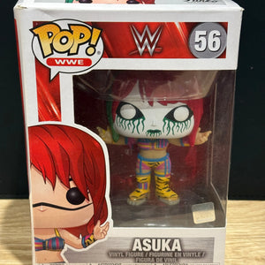 WWE POP Vinyl ASUKA #56 Green / White face mask *box damage FRENLY BRICKS - Open 7 Days