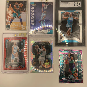 NBA Auto & Numbered Charlotte Hornets Sports Card Lot - LaMelo Ball + more  (lot#26) FRENLY BRICKS - Open 7 Days