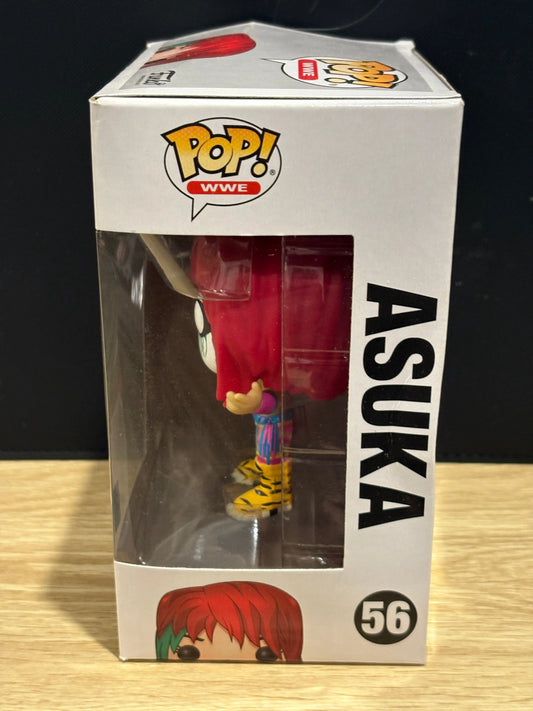 WWE POP Vinyl ASUKA #56 Green / White face mask *box damage FRENLY BRICKS - Open 7 Days
