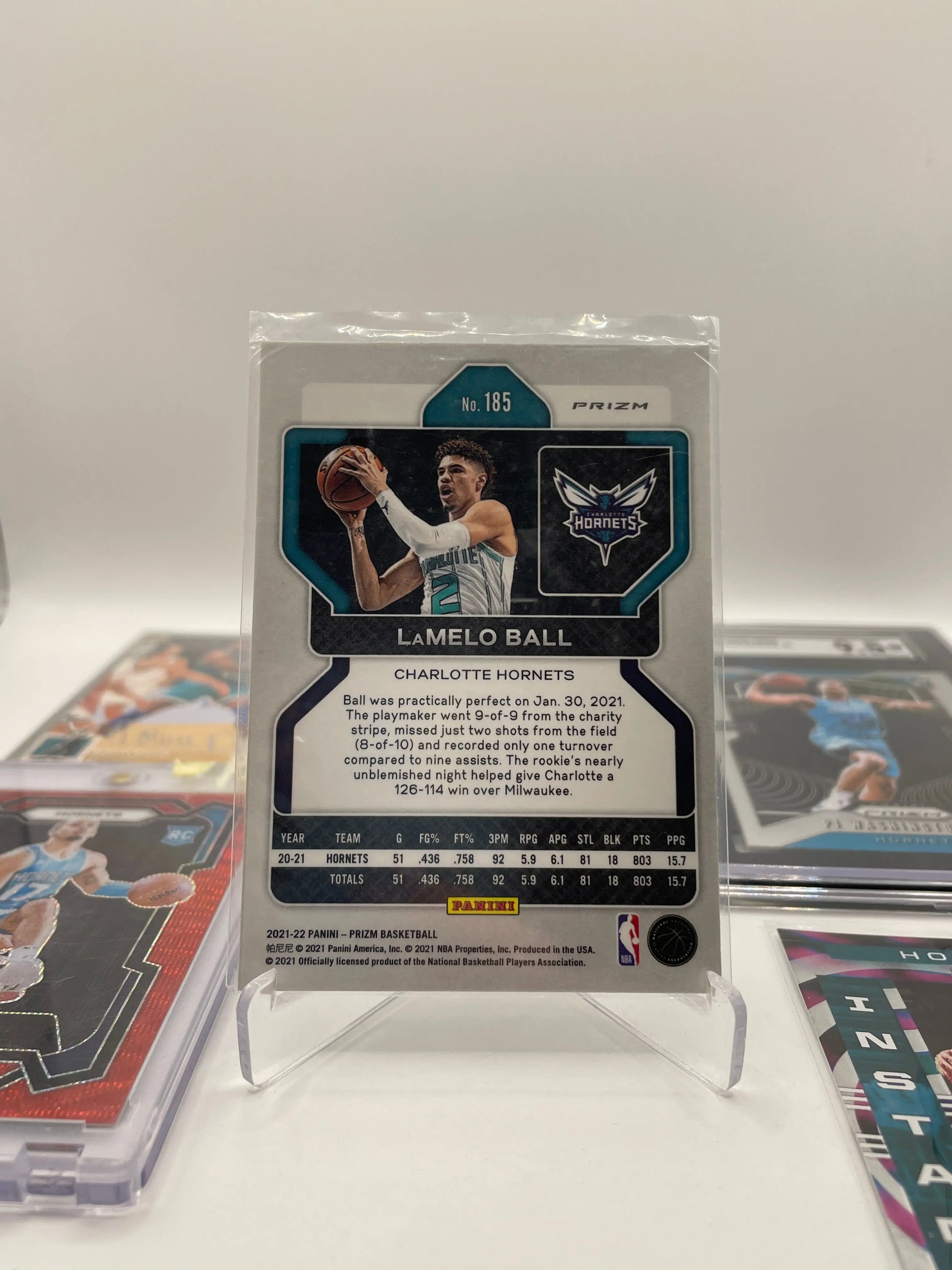 NBA Auto & Numbered Charlotte Hornets Sports Card Lot - LaMelo Ball + more  (lot#26) FRENLY BRICKS - Open 7 Days