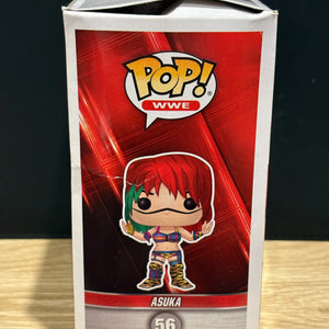 WWE POP Vinyl ASUKA #56 Green / White face mask *box damage FRENLY BRICKS - Open 7 Days