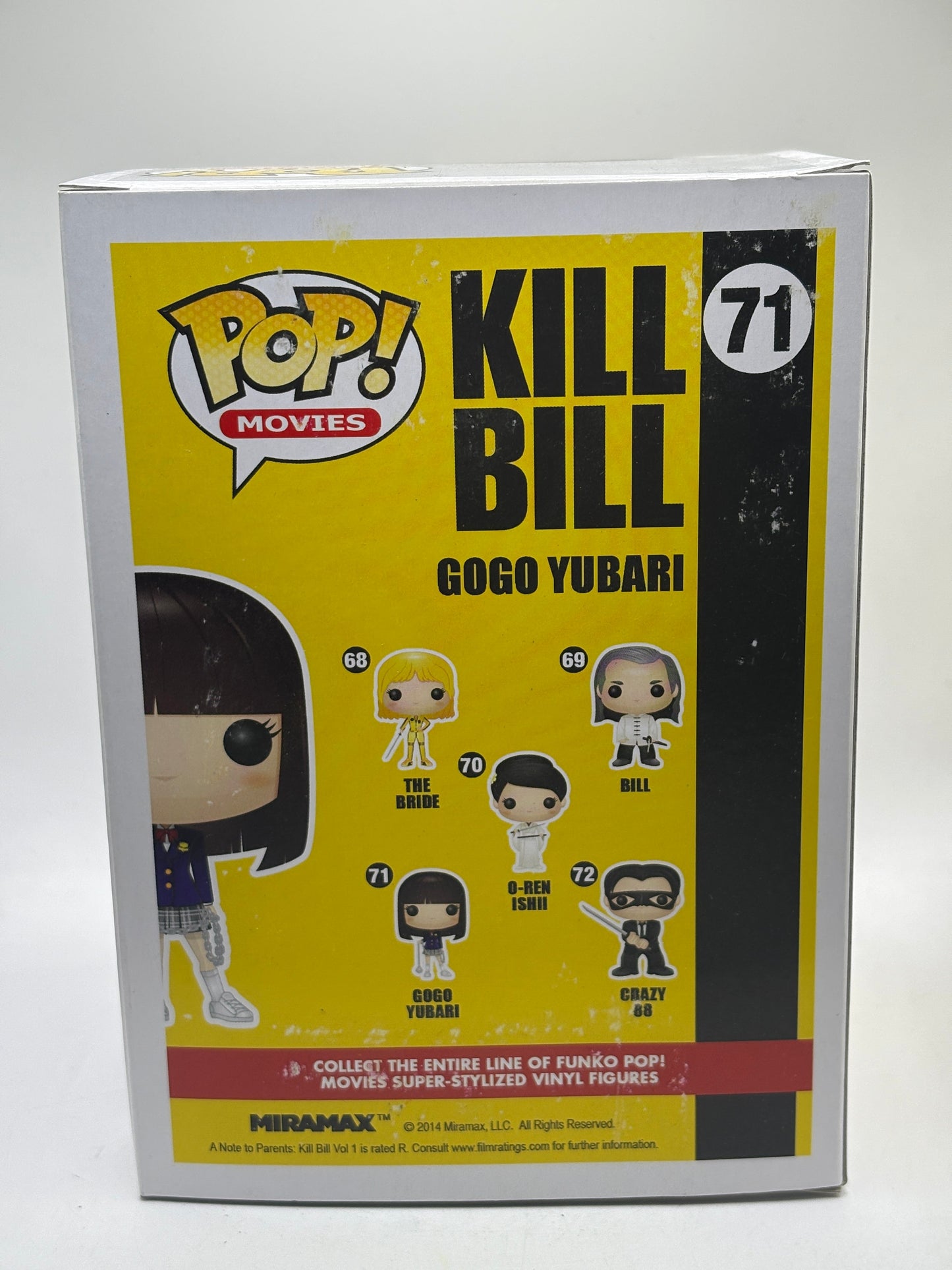 Funko POP! Movies Kill Bill #71 Gogo Yubari Vinyl Figure *NO MOULD* FRENLY BRICKS - Open 7 Days