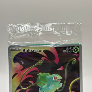 Pokemon TCG Mega Evolution - Bulbasaur 133/132 Stamped Sealed FRENLY BRICKS - Open 7 Days