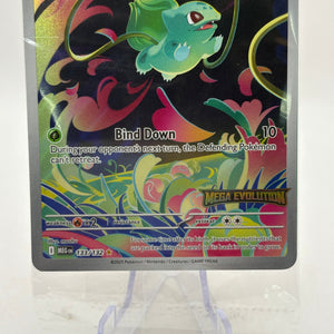 Pokemon TCG Mega Evolution - Bulbasaur 133/132 Stamped Sealed FRENLY BRICKS - Open 7 Days