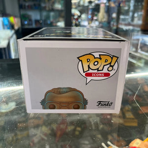 NEW Funko Pop! ICONS: Stan Lee (Patina) #7 FRENLY BRICKS - Open 7 Days
