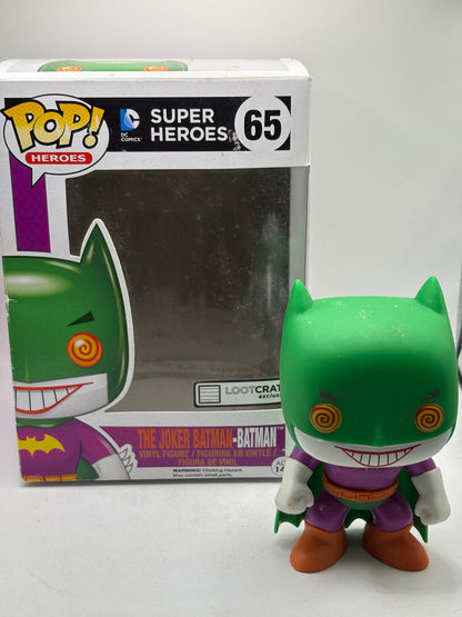 Funko POP! Heroes DC Super Heroes #65 The Joker Batman *NO MOULD* FRENLY BRICKS - Open 7 Days
