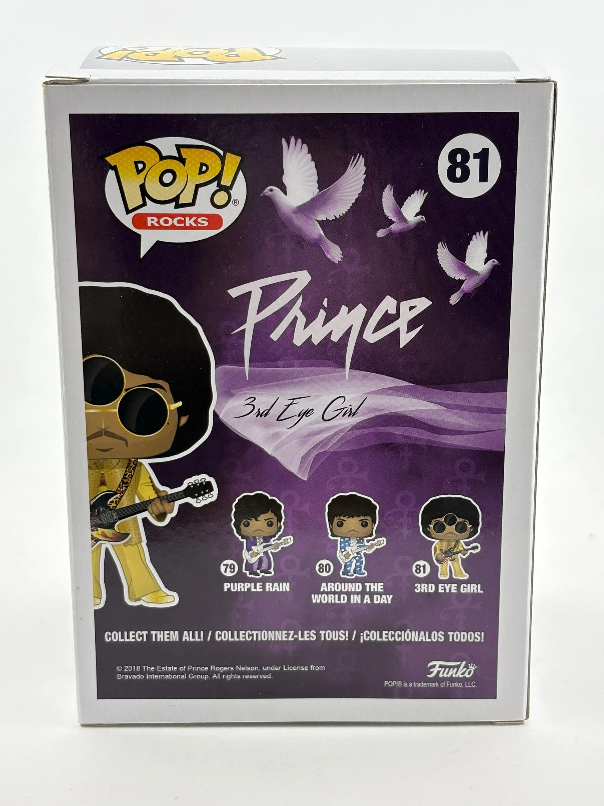 Funko POP! Rocks Prince #81 Prince Vinyl Figure FRENLY BRICKS - Open 7 Days image 3
