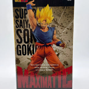 DragonBall Z Maximatic Super Saiyan Son Goku IV Bandai Banpresto Figure EX DISPLAY FRENLY BRICKS - Open 7 Days