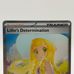 Pokemon TCG Mega Evolution - Lillie’s Determination 184/132 Special Illustration Rare NM FRENLY BRICKS - Open 7 Days