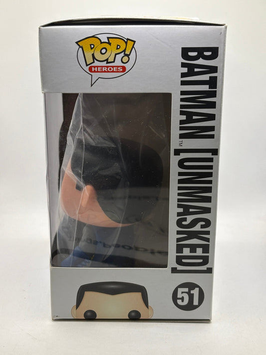 Funko POP! Heroes DC Super Heroes #51 Batman Unmasked *NO MOULD* FRENLY BRICKS - Open 7 Days