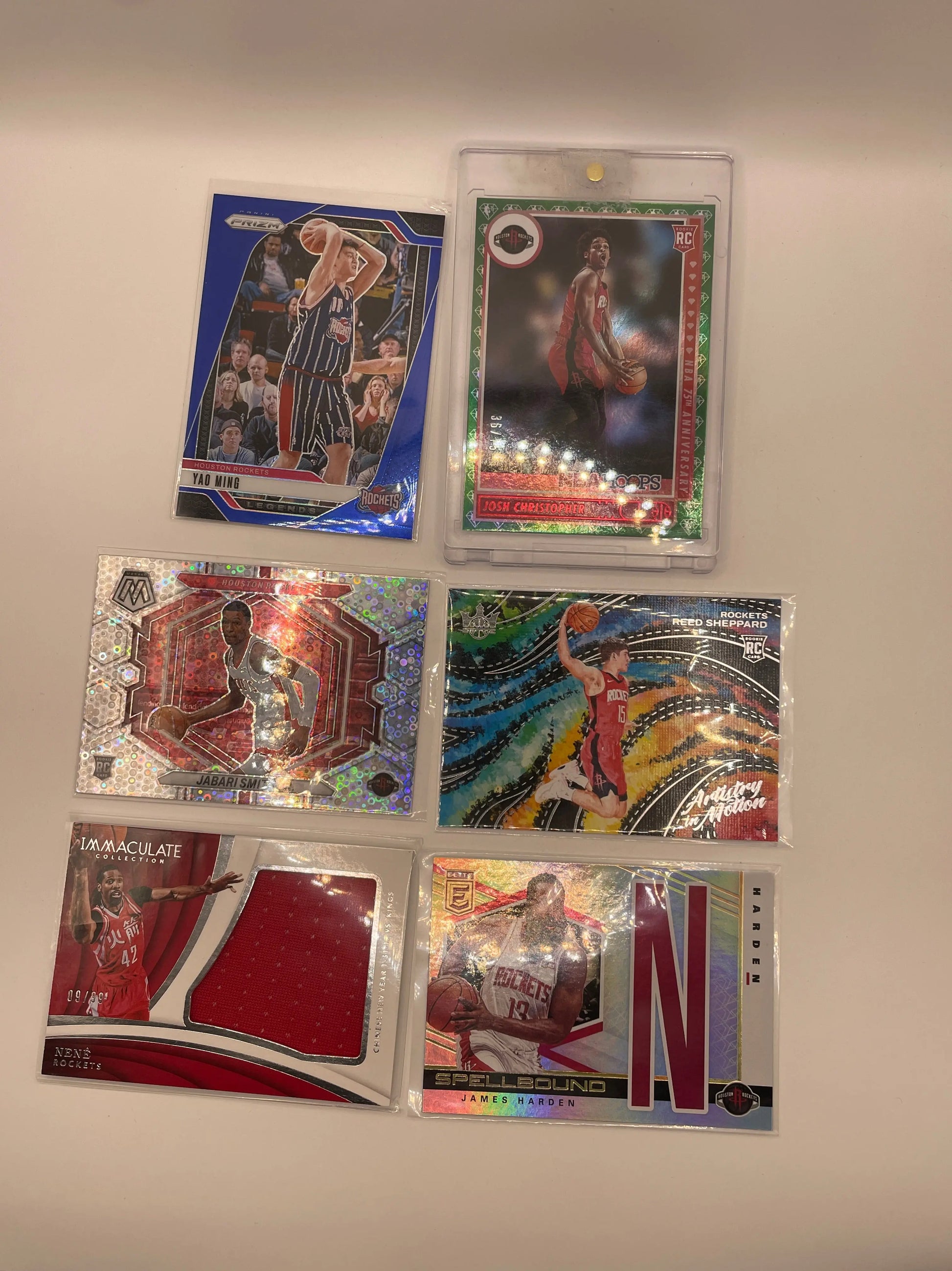 NBA Auto & Numbered Houston Rockets Sports Card Lot - Nene + more (lot#27) FRENLY BRICKS - Open 7 Days