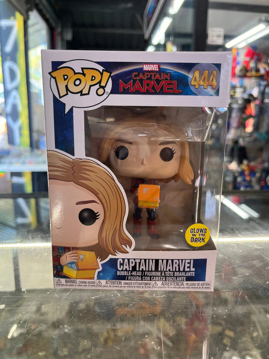 Funko POP Marvel - Captain Marvel #444 GITD FRENLY BRICKS - Open 7 Days