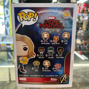 Funko POP Marvel - Captain Marvel #444 GITD FRENLY BRICKS - Open 7 Days