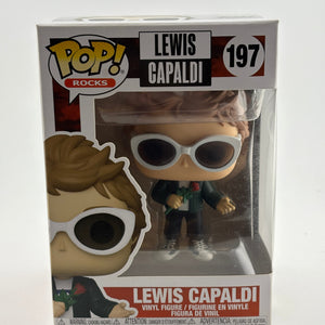 Funko POP! Rocks Lewis Capaldi #197 Lewis Capaldi Vinyl Figure FRENLY BRICKS - Open 7 Days