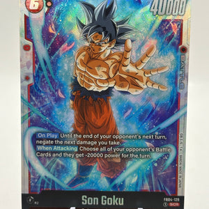 Dragon Ball Super Fusion World - Son Goku FB04-129 Secret Rare NM FRENLY BRICKS - Open 7 Days