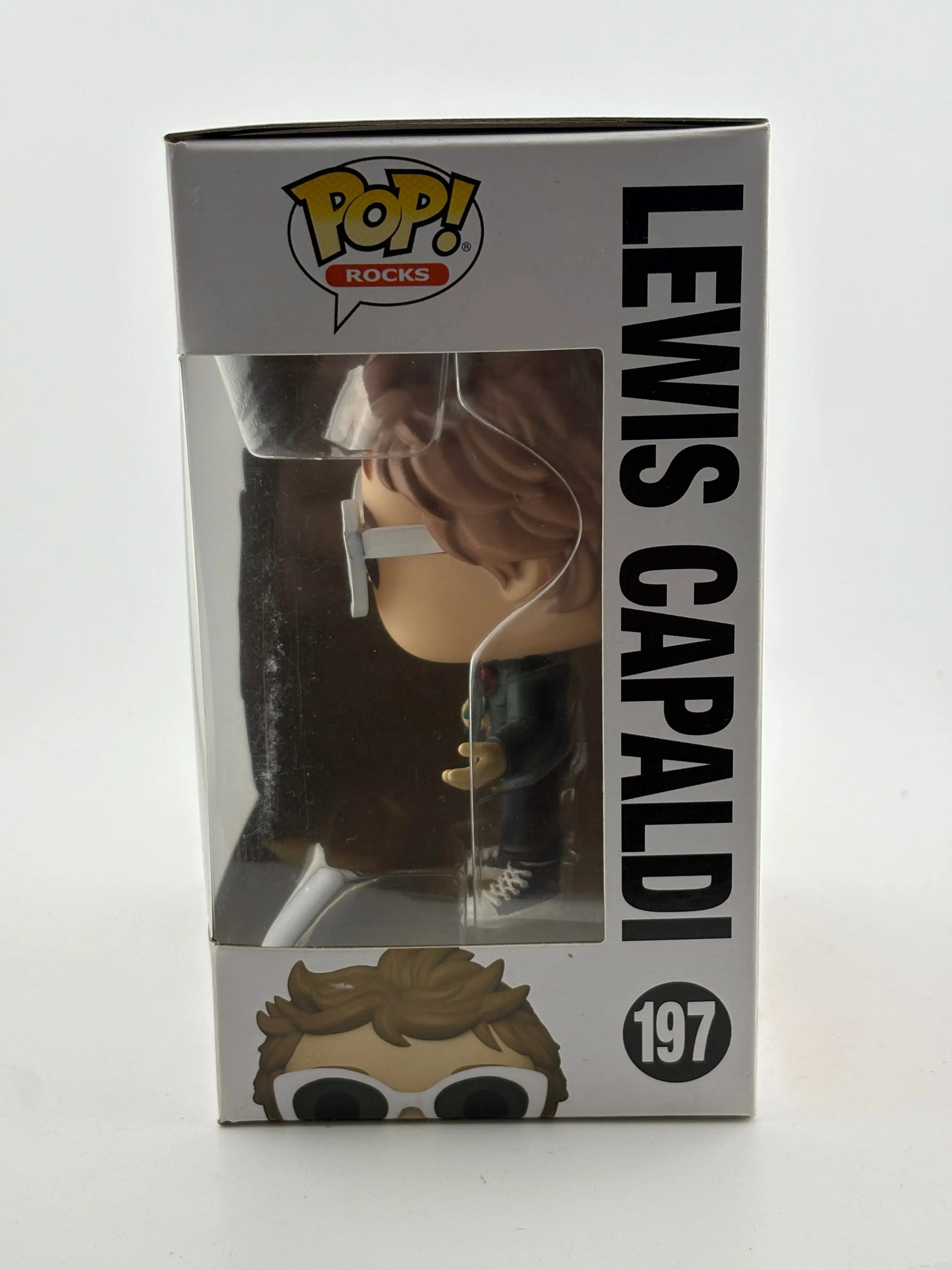 Funko POP! Rocks Lewis Capaldi #197 Lewis Capaldi Vinyl Figure FRENLY BRICKS - Open 7 Days image 2