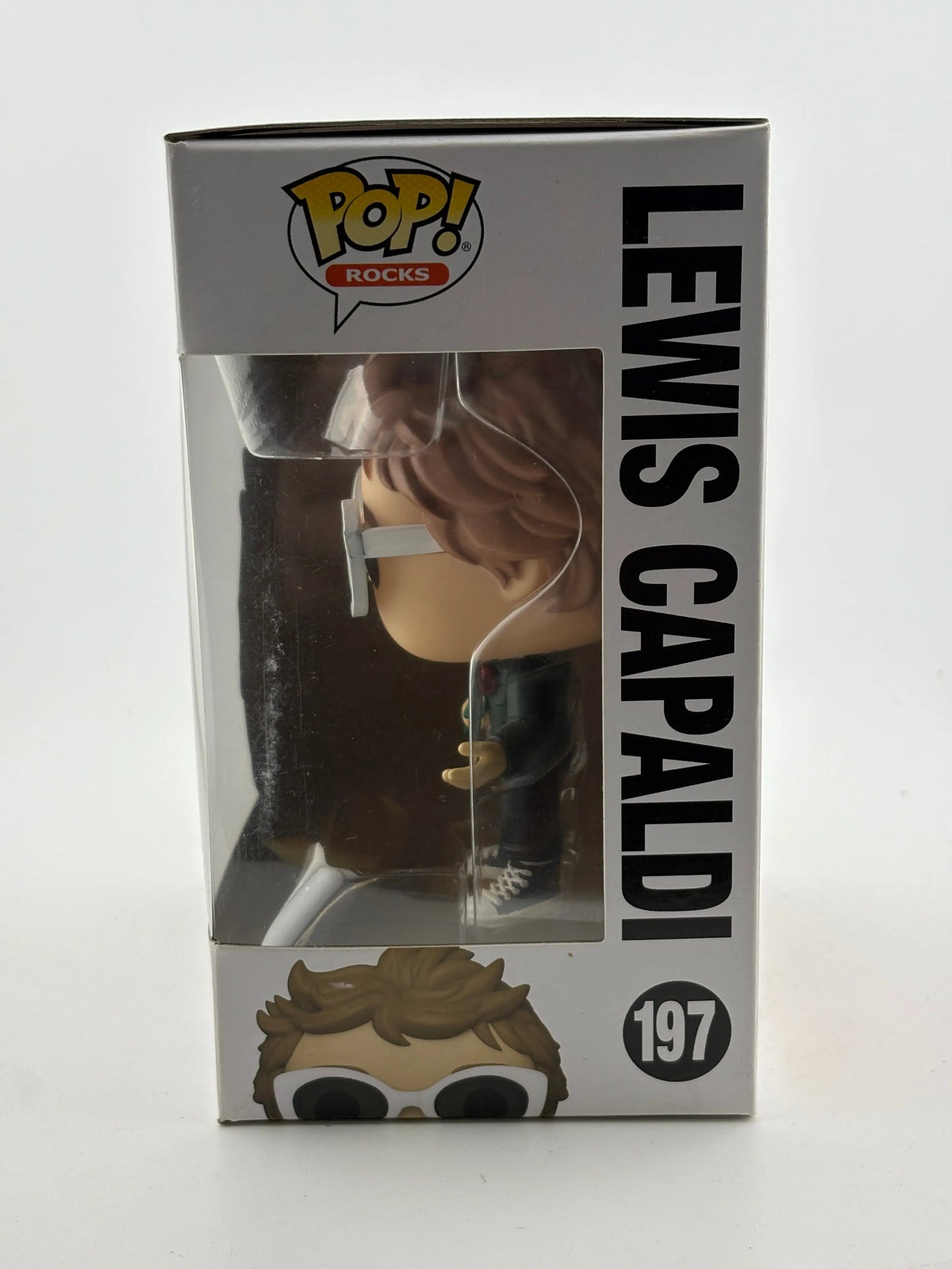 Funko POP! Rocks Lewis Capaldi #197 Lewis Capaldi Vinyl Figure FRENLY BRICKS - Open 7 Days