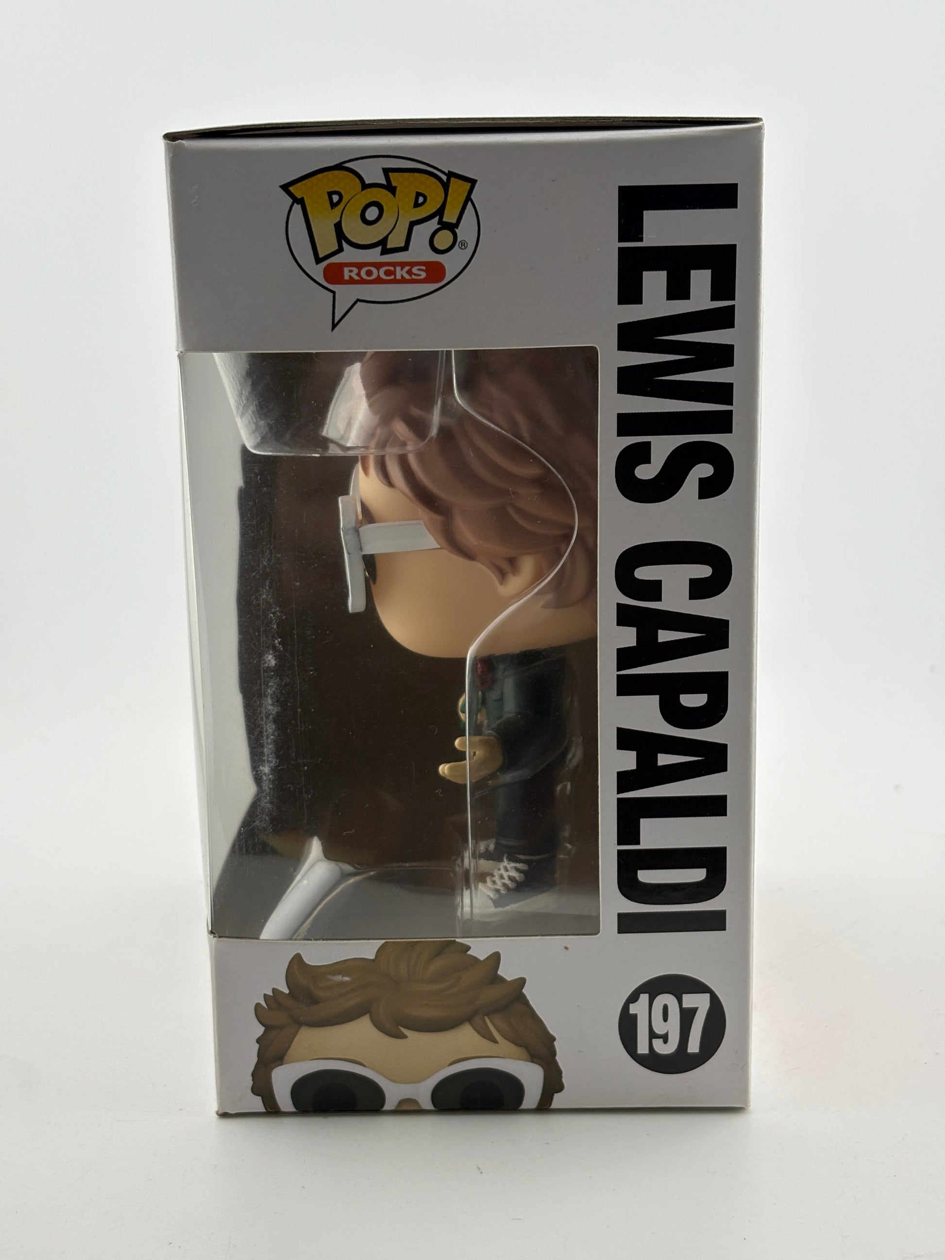 Funko POP! Rocks Lewis Capaldi #197 Lewis Capaldi Vinyl Figure FRENLY BRICKS - Open 7 Days