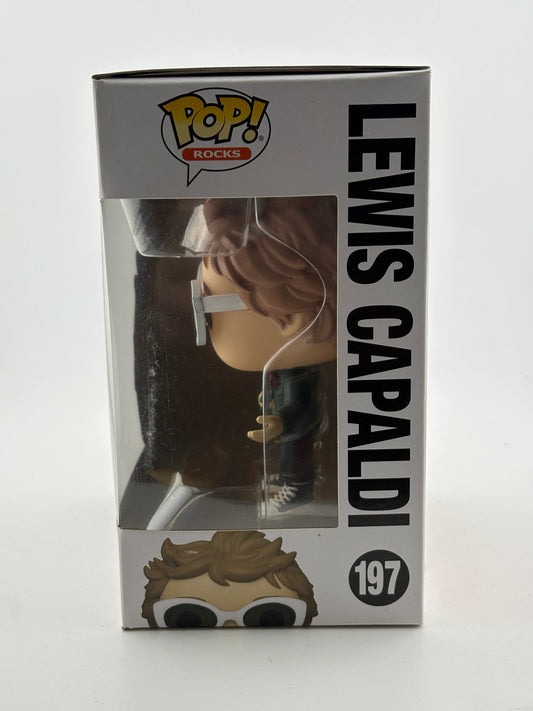 Funko POP! Rocks Lewis Capaldi #197 Lewis Capaldi Vinyl Figure FRENLY BRICKS - Open 7 Days