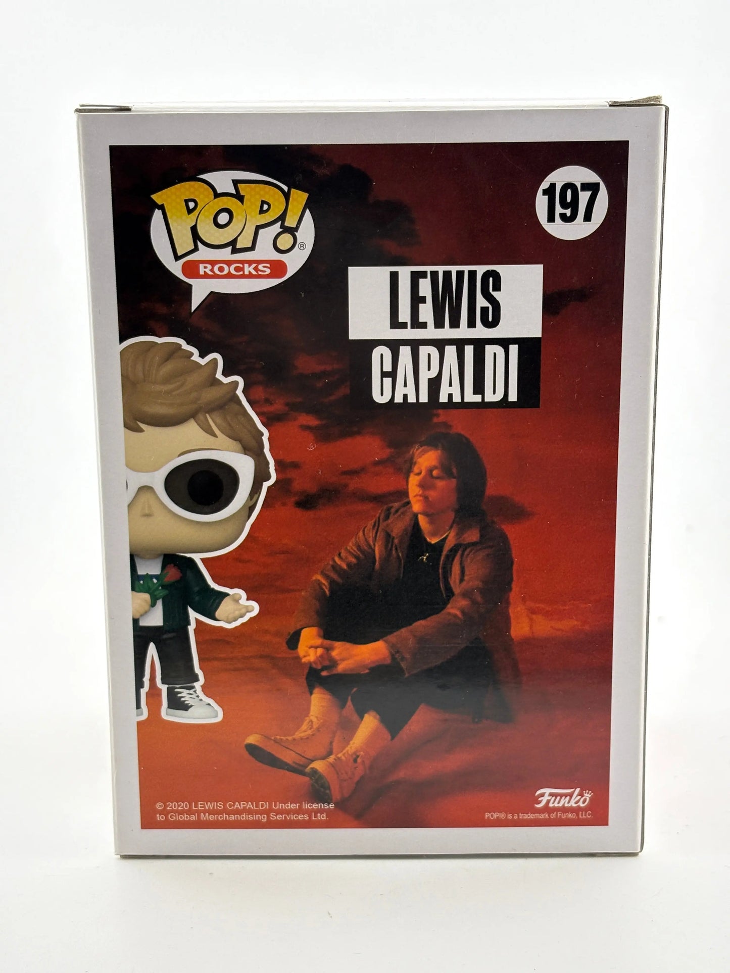 Funko POP! Rocks Lewis Capaldi #197 Lewis Capaldi Vinyl Figure FRENLY BRICKS - Open 7 Days