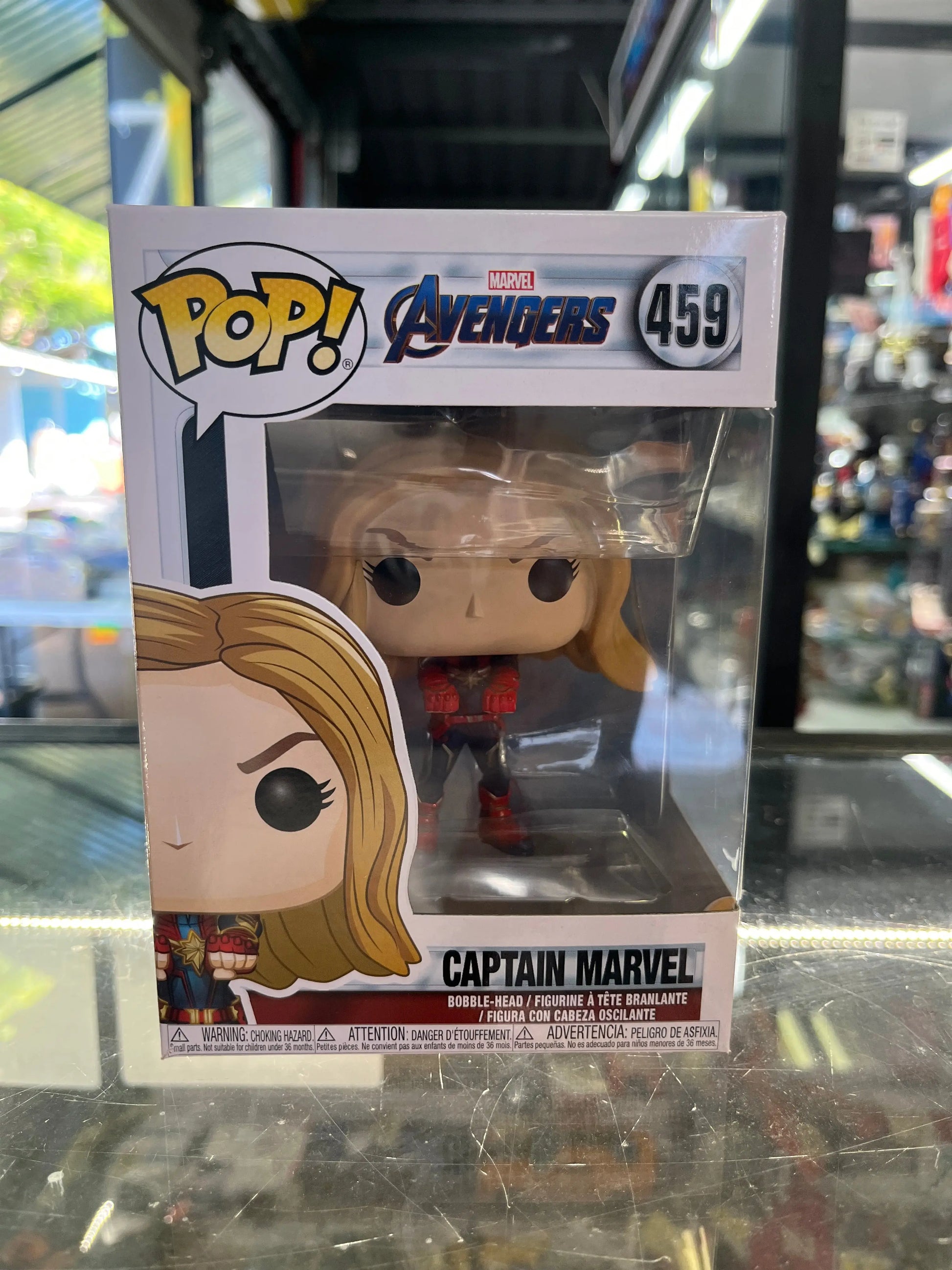 Funko Pop! Vinyl: Marvel - Captain Marvel #459 FRENLY BRICKS - Open 7 Days