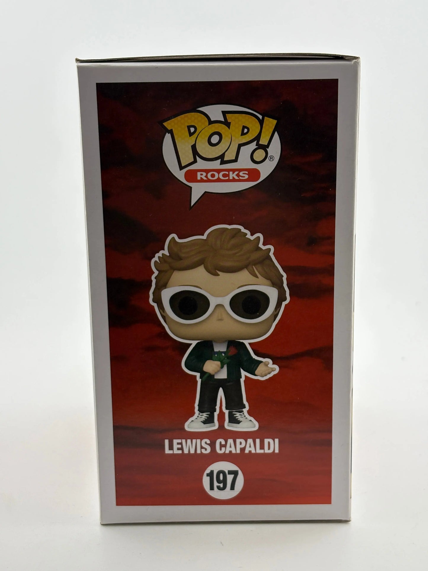 Funko POP! Rocks Lewis Capaldi #197 Lewis Capaldi Vinyl Figure FRENLY BRICKS - Open 7 Days