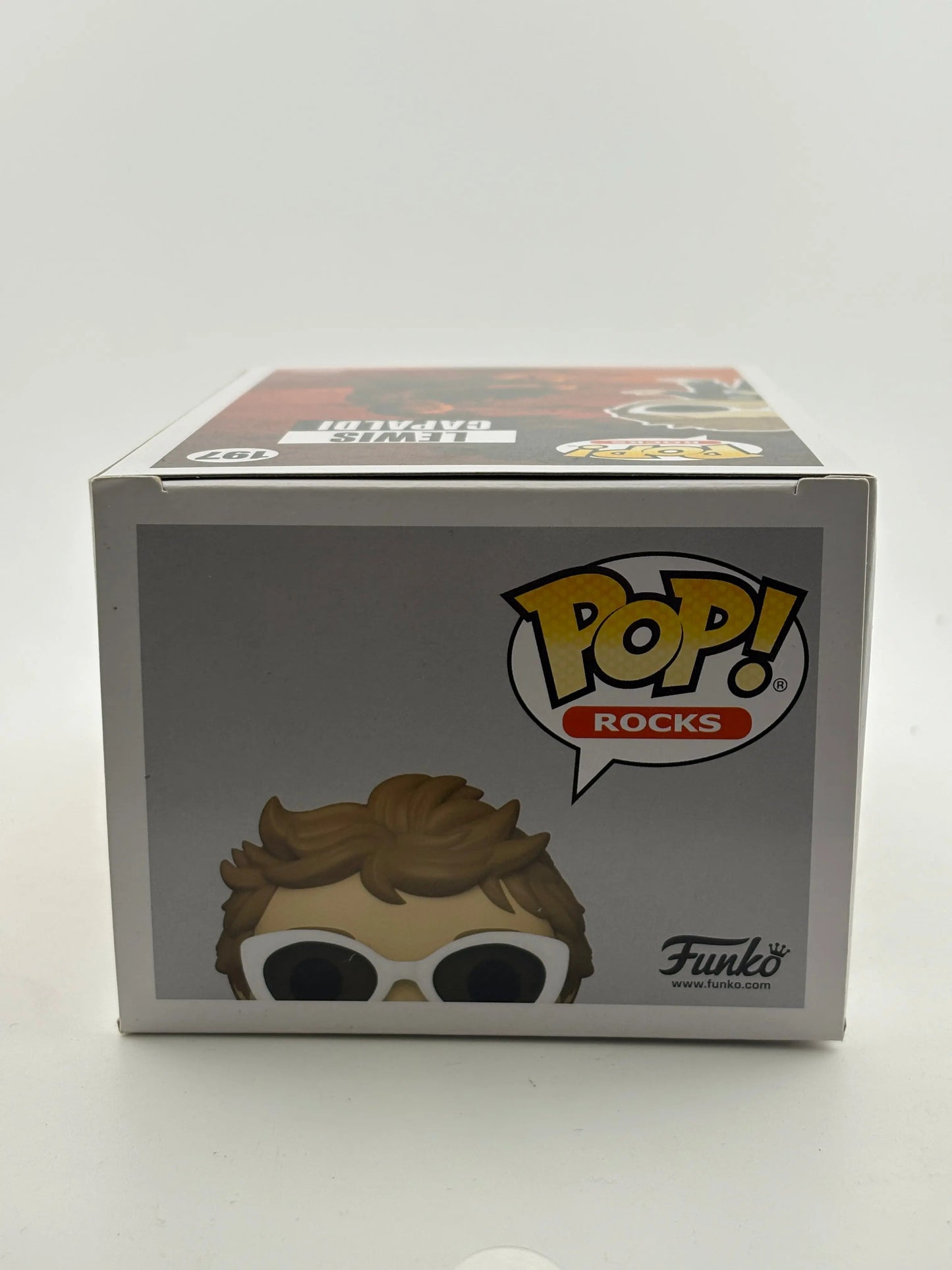 Funko POP! Rocks Lewis Capaldi #197 Lewis Capaldi Vinyl Figure FRENLY BRICKS - Open 7 Days